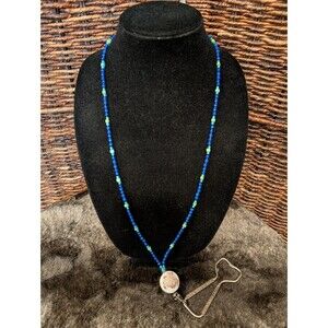 Beaded Necklace Bottle Opener 30" Blob Top Party Beer Bar Gift Stocking Stuffer